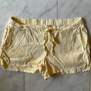 John Galt yellow shorts